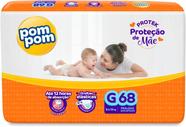 Fralda Pom Pom Protek Proteção de Mãe G 68 Unidades Fralda Pom Pom Protek Proteção de Mãe G 68 Unidades