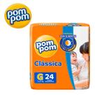 Fralda Pompom clássica pacote jumbo