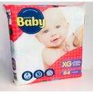 Fralda Primeiro Baby toque macio tamanho XG