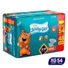 Fralda Scooby Doo Xg 54 Unidades - Baby Scooby-Doo