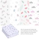 Fralda super luxo mami com bainha estampada 70cm x 70cm contem 05 un Fralda super luxo mami com bainha estampada 70cm x 70cm contem 05 un