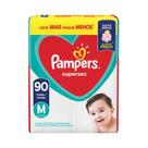 Fralda Supersec M Pampers 90 Unidades