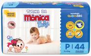 Fralda Turma da Mônica Baby Econômica 1 Pacote Tamanho P Com 44 Unidades Fralda Turma da Mônica Baby Econômica 1 Pacote Tamanho P Com 44 Unidades