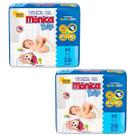 Fralda Turma da Mônica Baby Jumbo Tamanho M - 2 Pacotes com 28 Fraldas Descartáveis cada Fralda Turma da Mônica Baby Jumbo Tamanho M - 2 Pacotes com 28 Fraldas Descartáveis cada