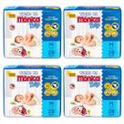 Fralda Turma da Mônica Baby Jumbo Tamanho M - 4 Pacotes com 28 Fraldas Descartáveis cada Fralda Turma da Mônica Baby Jumbo Tamanho M - 4 Pacotes com 28 Fraldas Descartáveis cada
