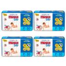 Fralda Turma da Mônica Baby Jumbo Tamanho P - 4 Pacotes com 30 Fraldas Descartáveis cada Fralda Turma da Mônica Baby Jumbo Tamanho P - 4 Pacotes com 30 Fraldas Descartáveis cada