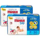 Fralda Turma da Mônica Baby - Kit com 2 pacotes- Tam P - 60 Fraldas Fralda Turma da Mônica Baby - Kit com 2 pacotes- Tam P - 60 Fraldas