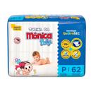 Fralda turma da mônica baby mega 62 unidades - p