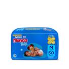 Fralda Turma da Mônica Baby Mega M com 50un