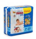 Fralda Turma da Mônica Baby Qu4troSEC P 20 Un - Proteção 12h