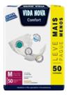 Fralda Vida Nova Comfort M - C/50 Un