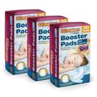 Fraldas Booster Pads Dimples Baby - 90 Unidades com Adesivo