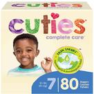 Fraldas Cuties Skin Smart - Absorvente, Hipoalergênicas, Tamanho 7 (80 unidades)