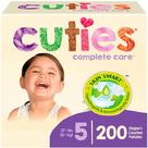 Fraldas Cuties Skin Smart - Tamanho 5 (200 unidades) - Absorvente e Hipoalergênicas
