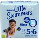 Fraldas de natação Huggies Little Swimmers tamanho 5-6 (14-27 kg) 17 quilates