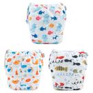 Fraldas de natação para bebês babygoal, pacote com 3, reutilizáveis, ajustáveis, 0-8M Fraldas de natação para bebês babygoal, pacote com 3, reutilizáveis, ajustáveis, 0-8M