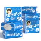 Fraldas Descartáveis Freestyle Hyper Absorbent Tamanho 5 (12+kg) - Pacote com 132 Unidades