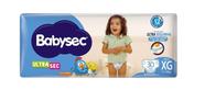 Fraldas Descartaveis Infantil Babysec Ultrasec Galinha Pintadinha Mega - XG 30un Fraldas Descartaveis Infantil Babysec Ultrasec Galinha Pintadinha Mega - XG 30un