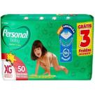 Fraldas Descartáveis Personal Baby - Pacote Hiper Tam XG 50 Unidades Fraldas Descartáveis Personal Baby - Pacote Hiper Tam XG 50 Unidades