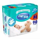 Fraldas Descartável Infantil Enzzo Baby - Tamanho M - 90 Unidades