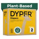 Fraldas DYPER Baby Tamanho 2 (12-18 lbs) - Pacote com 192 Unidades - Alternativa Ecológica