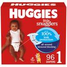 Fraldas HUGGIES Little Snugglers tamanho 1 (4-6 kg) 96 unidades