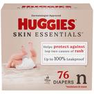 Fraldas HUGGIES Skin Essentials Newborn Tamanho 1 (2,7-4,1 kg) 76