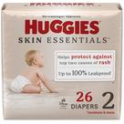 Fraldas Huggies Skin Essentials tamanho 2 para bebês (5,4-8,2 kg) 26