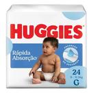 Fraldas Huggies Tripla Proteção G 24 Unidades Fraldas Huggies Tripla Proteção G 24 Unidades