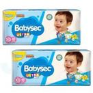 Fraldas Infantil Babysec - Galinha Pintadinha Hiper 11 - 14 kg Tamanho XG - 120 unidades