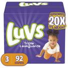 Fraldas Luvs Tamanho G (92 Unidades) - Descartáveis Fraldas Luvs Tamanho G (92 Unidades) - Descartáveis
