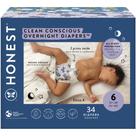 Fraldas Noturnas The Honest Company Clean Conscious - Tamanho 6