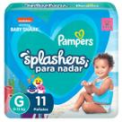 Fraldas Pampers Splashers Baby G 11 Unid Para Nadar