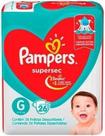 Fraldas Pampers Supersec G Atacado Barato Fraldas Pampers Supersec G Atacado Barato