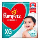 FRALDAS PAMPERS SUPERSEC XG/22un FRALDAS PAMPERS SUPERSEC XG/22un