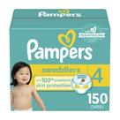 Fraldas Pampers Swaddlers tamanho 4, ultramacias, 150 unidades Fraldas Pampers Swaddlers tamanho 4, ultramacias, 150 unidades