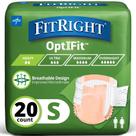 Fraldas para adultos FitRight Extra Heavy Absorbency S 20-32 polegadas 20u