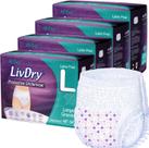 Fraldas para adultos LivDry L Women Overnight 60 unidades
