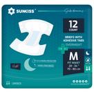 Fraldas para adultos SUNKISS TrustPlus Medium 12 unidades Heavy Absorb