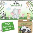 Fraldas para Bebê Bambooties Tamanho XXL 6 - 120 Unidades