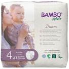 Fraldas para bebês Bambo Nature hipoalergênicas tamanho 4 (15-31 libras)
