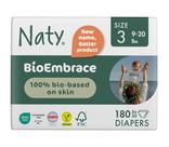 Fraldas para bebês Eco by Naty BioEmbrace, tamanho 3, 180 unidades