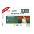 Fraldas para bebês Eco by Naty Newborn, tamanho 2, 3-6 kg, 132 unidades