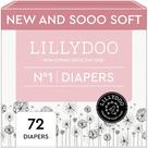 Fraldas para bebês LILLYDOO Tamanho 1 (2-5 kg) Suprimento semestral 72