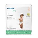 Fraldas para bebês McKesson Tamanho 4 10-16,8 kg 12h de proteção
