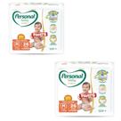Fraldas Personal Baby Premium Pants JUMBO-2 Pacotes Tamanho M Com 52 Unidades