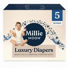 Fraldas Premium Millie Moon Tamanho 5 Pacote com 58