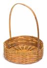 Fraldeira Cesta De Pascoa Bambu 35cm Lembrança Café Da Manha