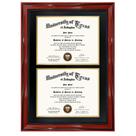 Frame GMFrames Double 21 x 29,7 cm Diploma Solid Wood Cherry