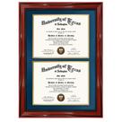 Frame GMFrames Double 21 x 29,7 cm Diploma Solid Wood Cherry